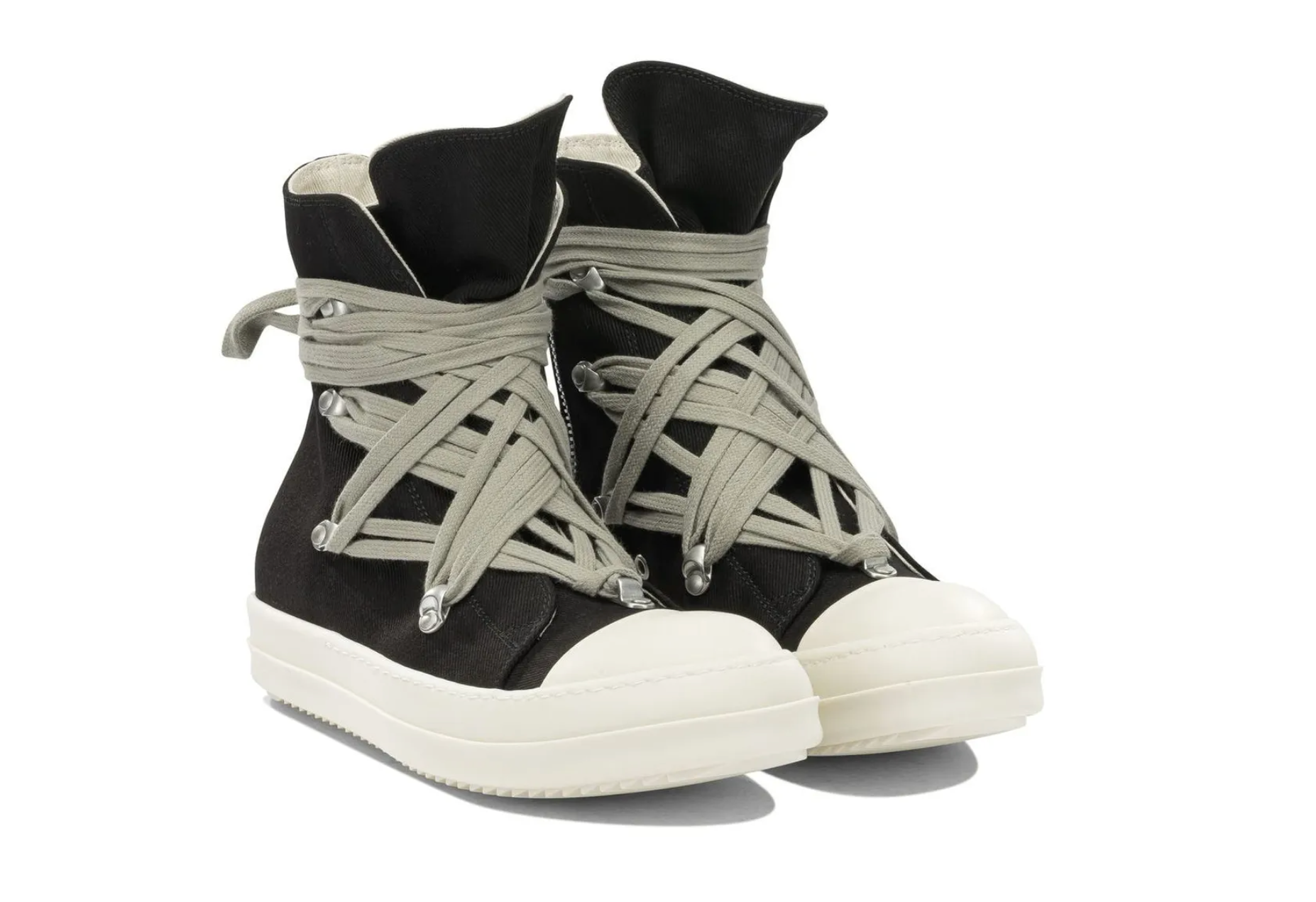 Rick Owens DRKSHDW Megalace High-Top Sneakers