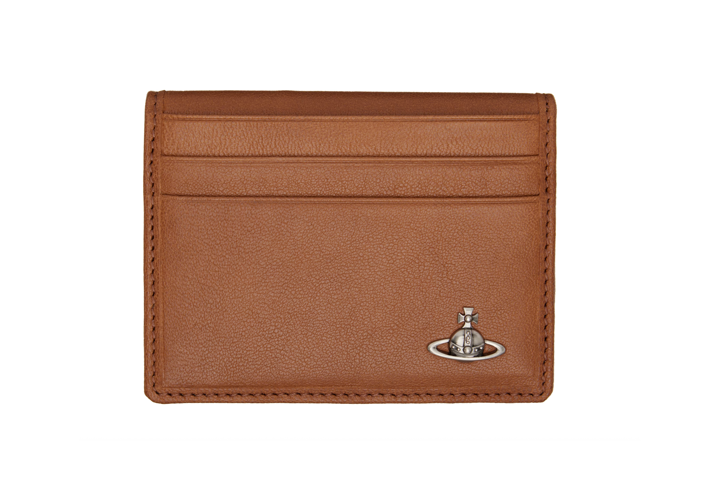 Vivienne Westwood Brown Bifold Man Card Holder