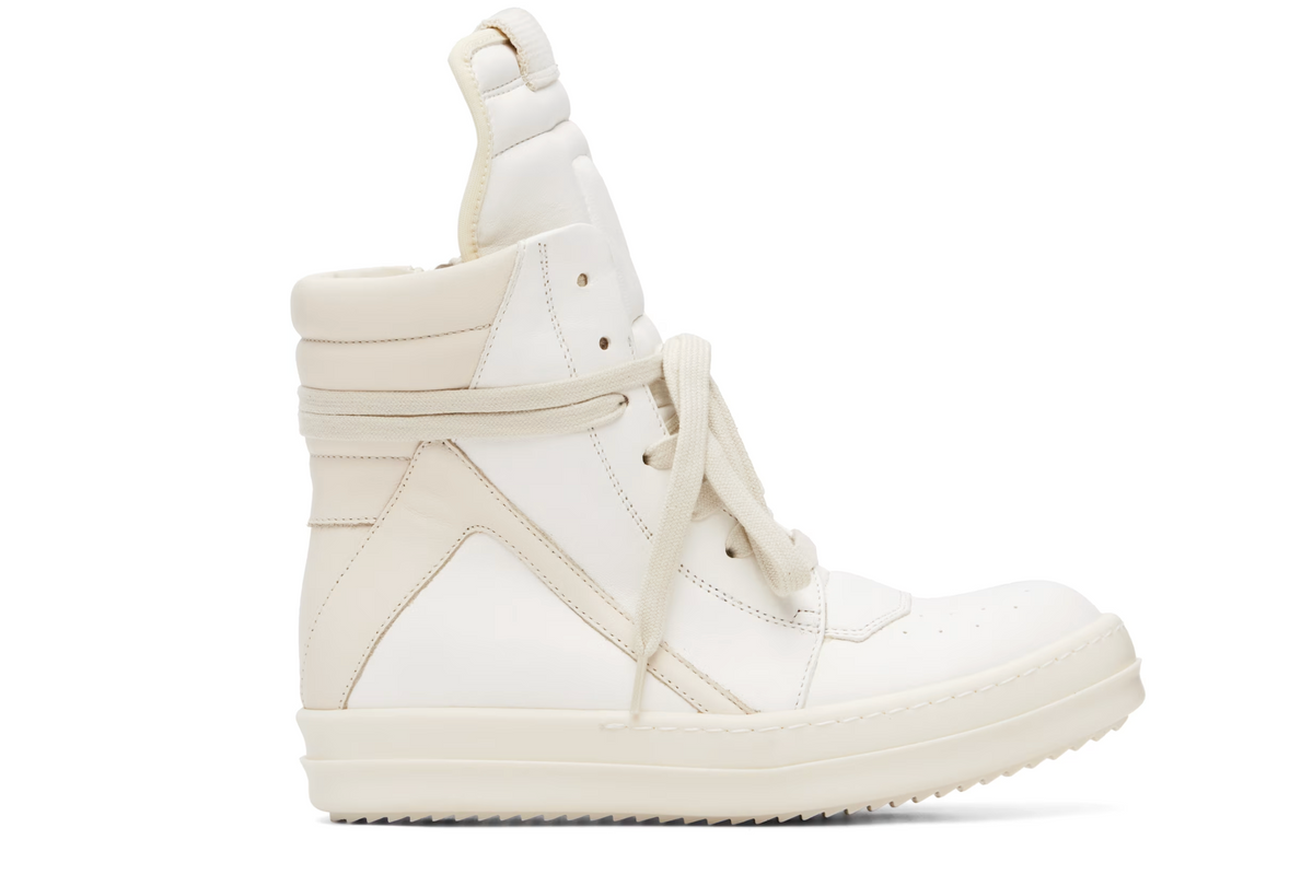 Rick Owens Off-White Tower Geobasket Sneakers