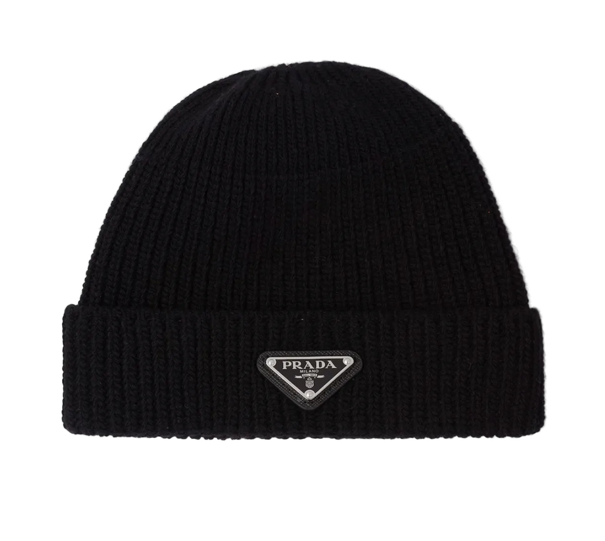 Prada Wool and cashmere beanie Black
