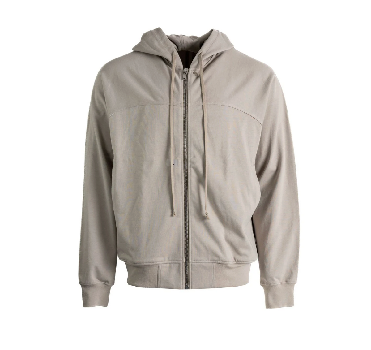 Rick Owens Zipped Windbreaker Hoodie Dark Pearl