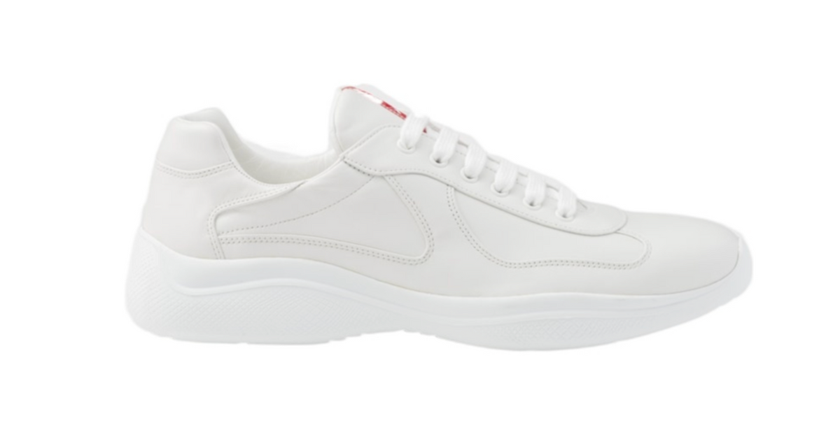 Prada America's Cup Sneaker White
