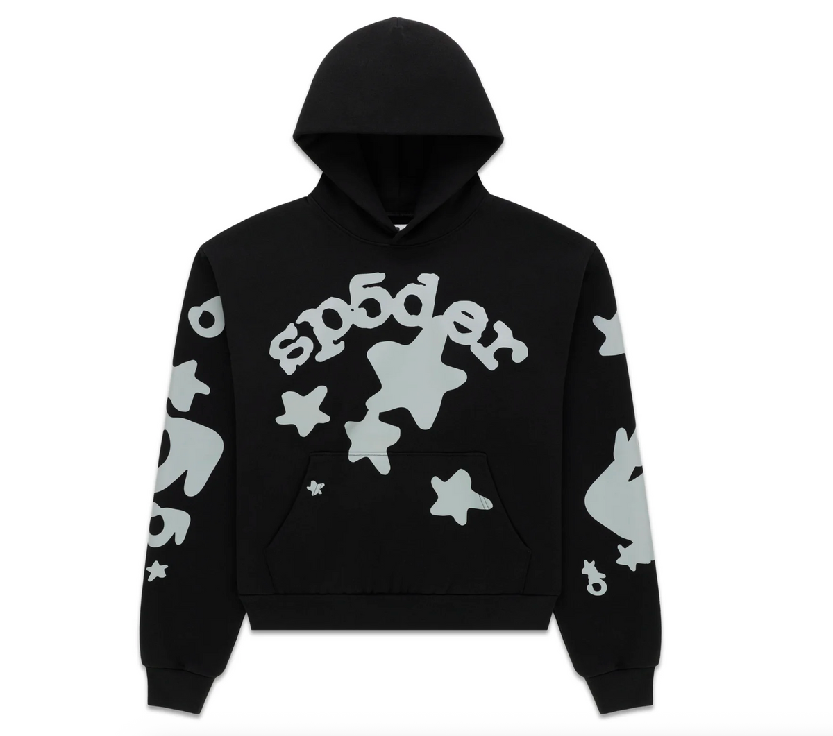 SP5DER BELUGA PULL OVER - BLACK