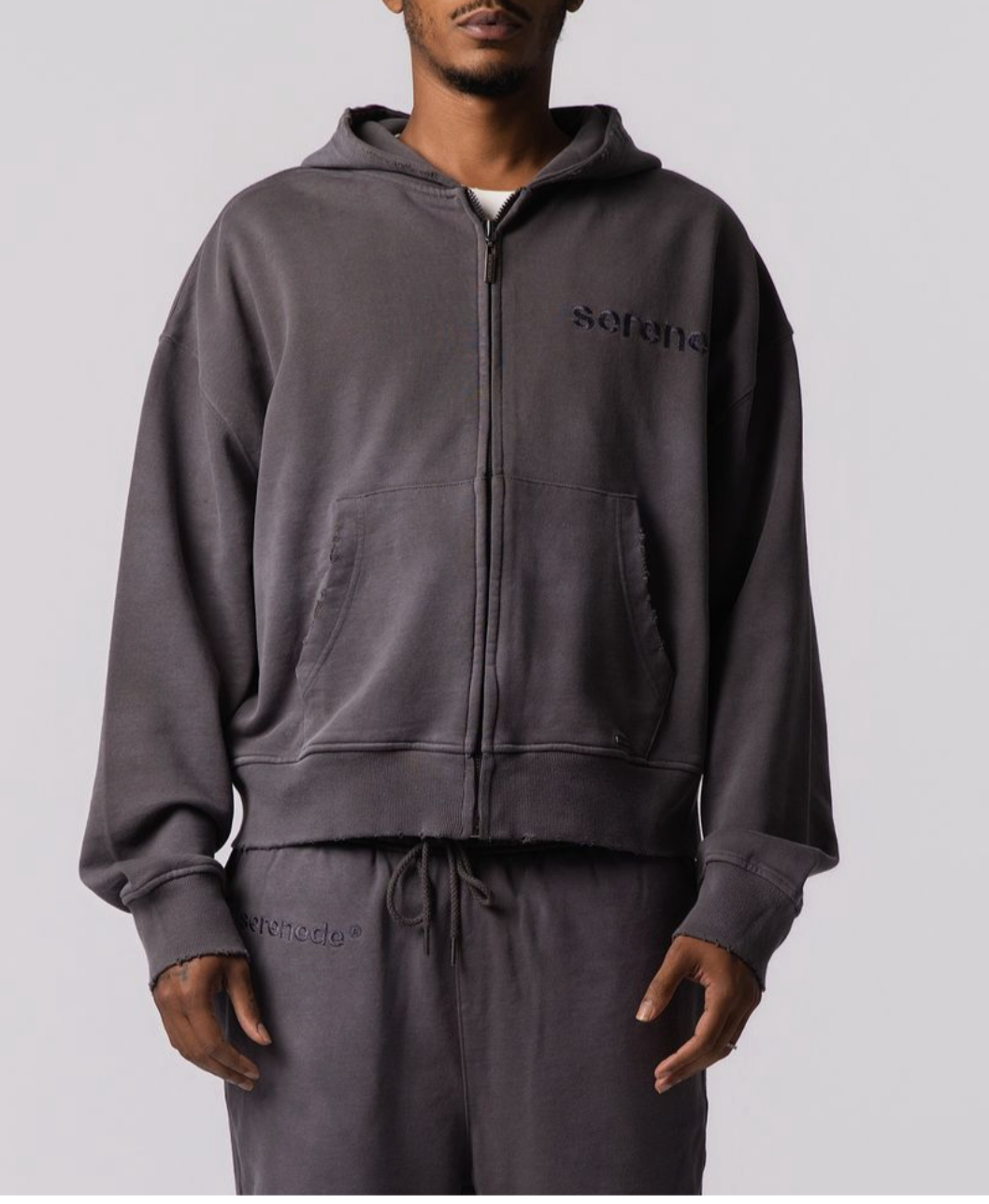 Serenede ESSENTIAL Zip Set Grey