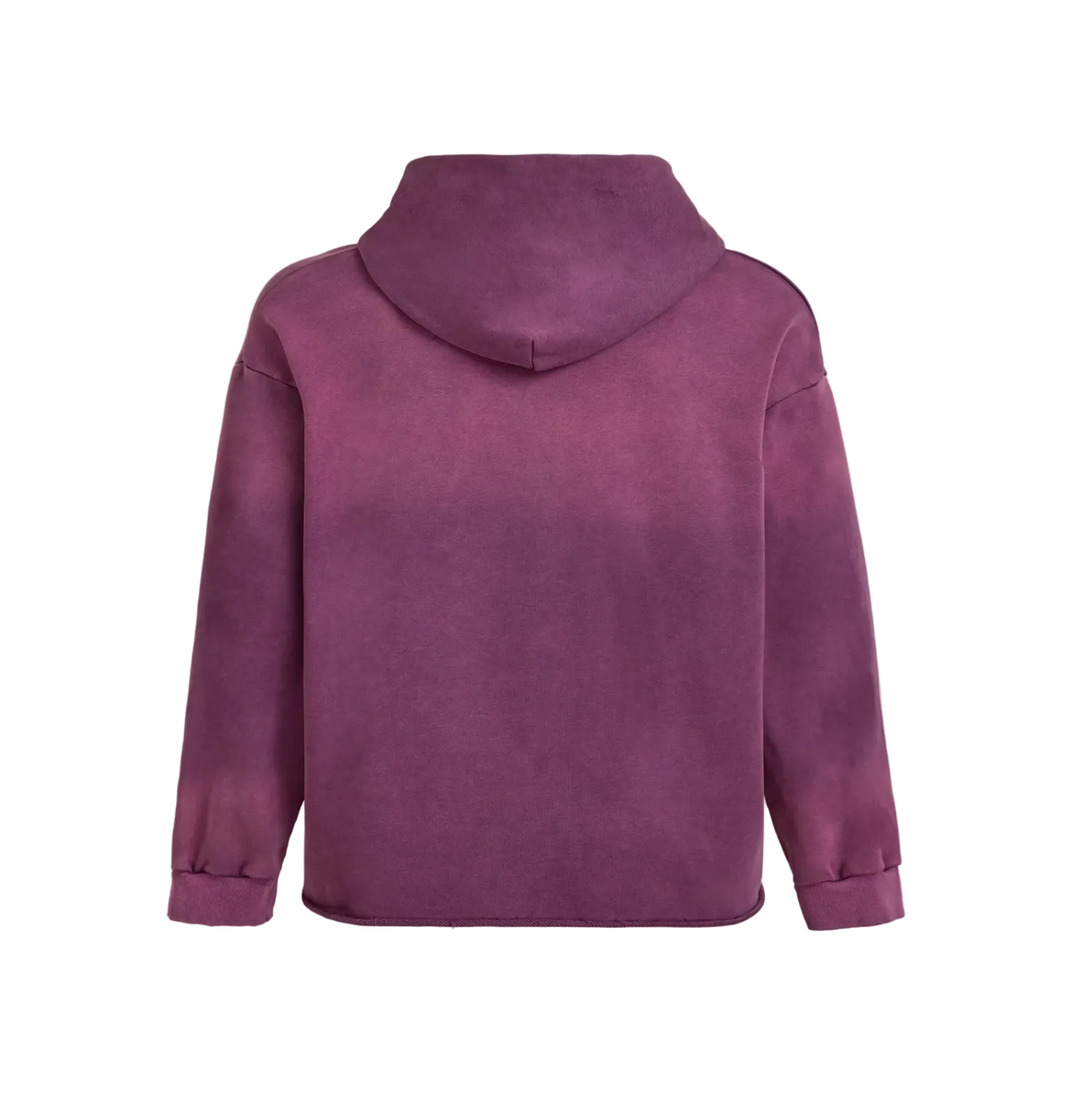FOUND Embroidered Wildlife Hoodie Purple
