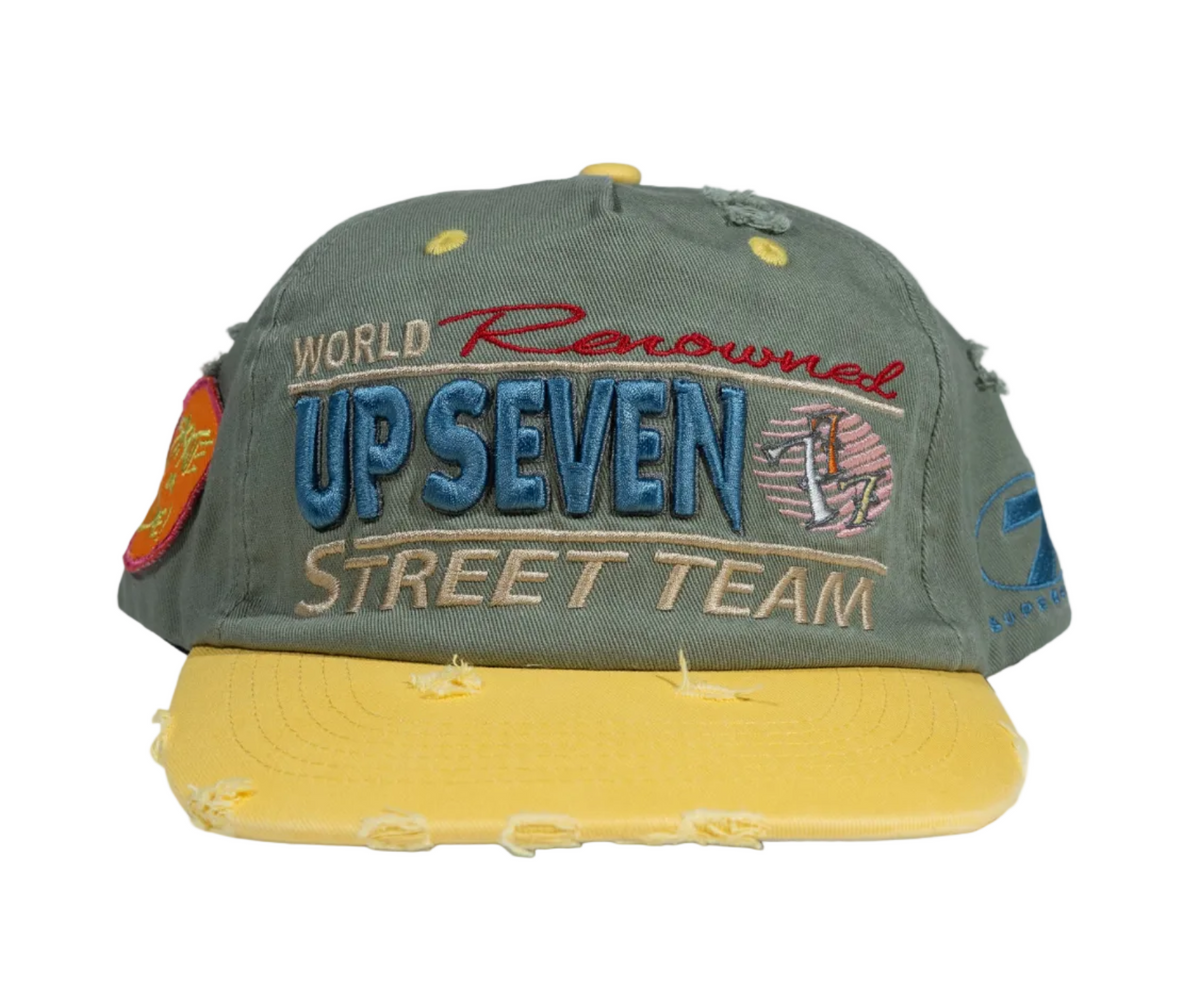 UPSEVEN Green Bean Intl Street Team Hat