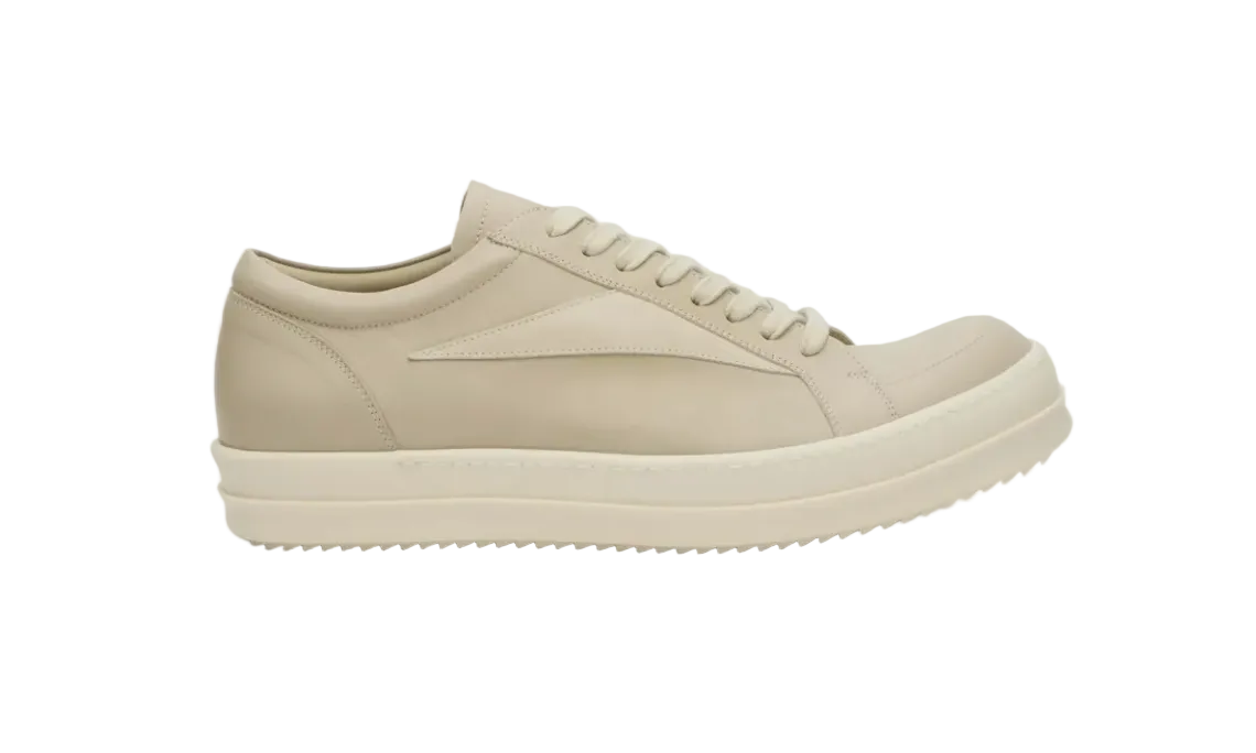 Rick Owens Vintage Low Sneaker Sand Milk