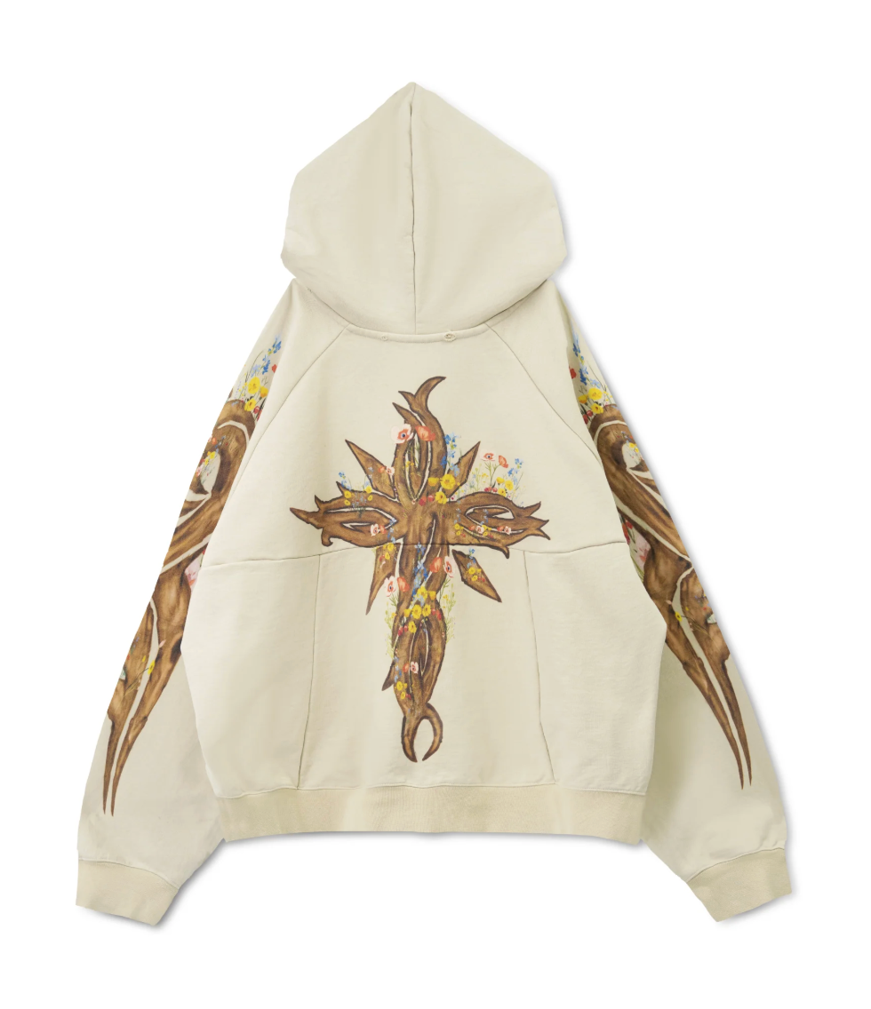 We Are Righteous "Child of God" Zip Up (Apricot)