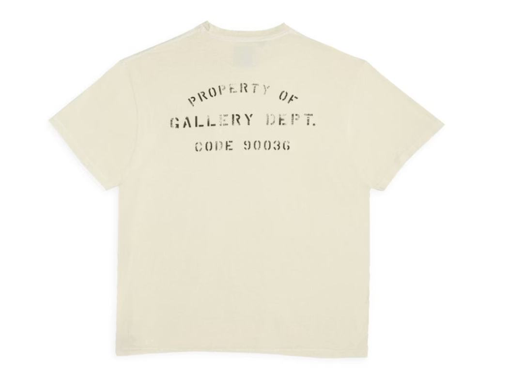 Gallery Dept. Property Of Stencil Tee Tee