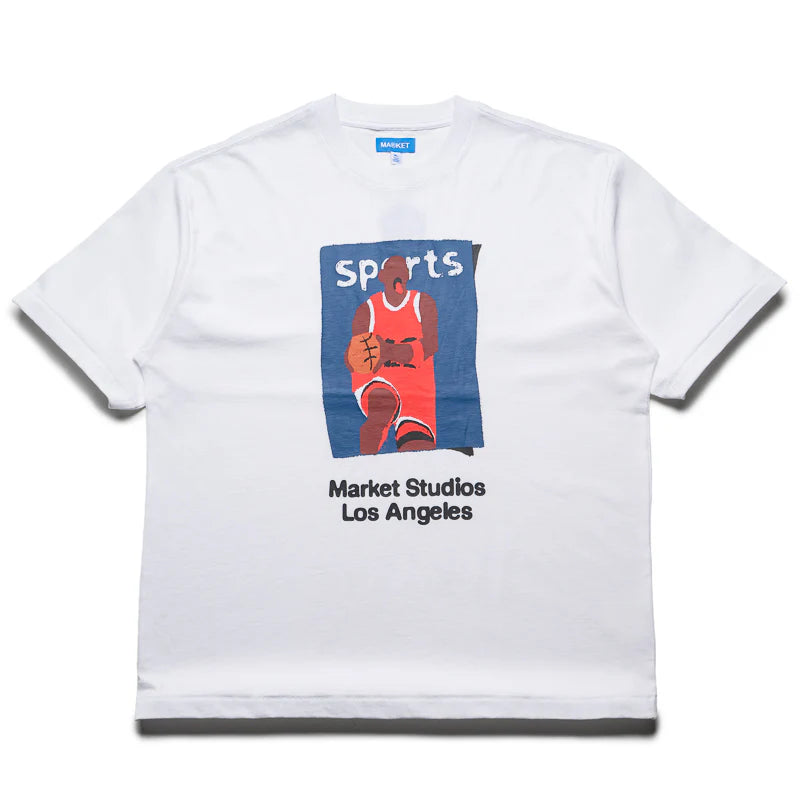 Market| Illustrated Basketball Tee