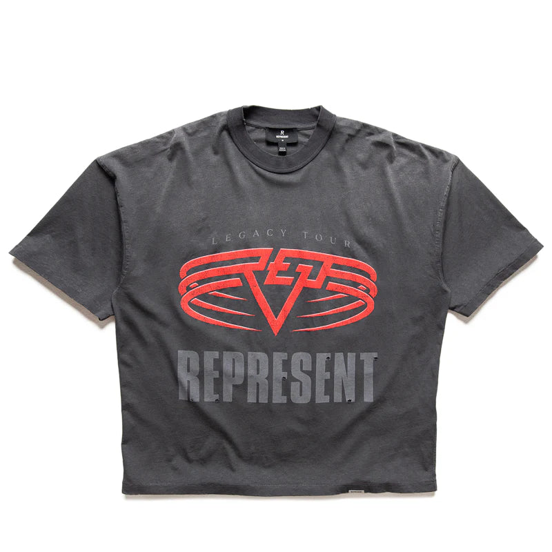 REPRESENT Reversible Living Legacy Tour T-Shirt Sun Fade