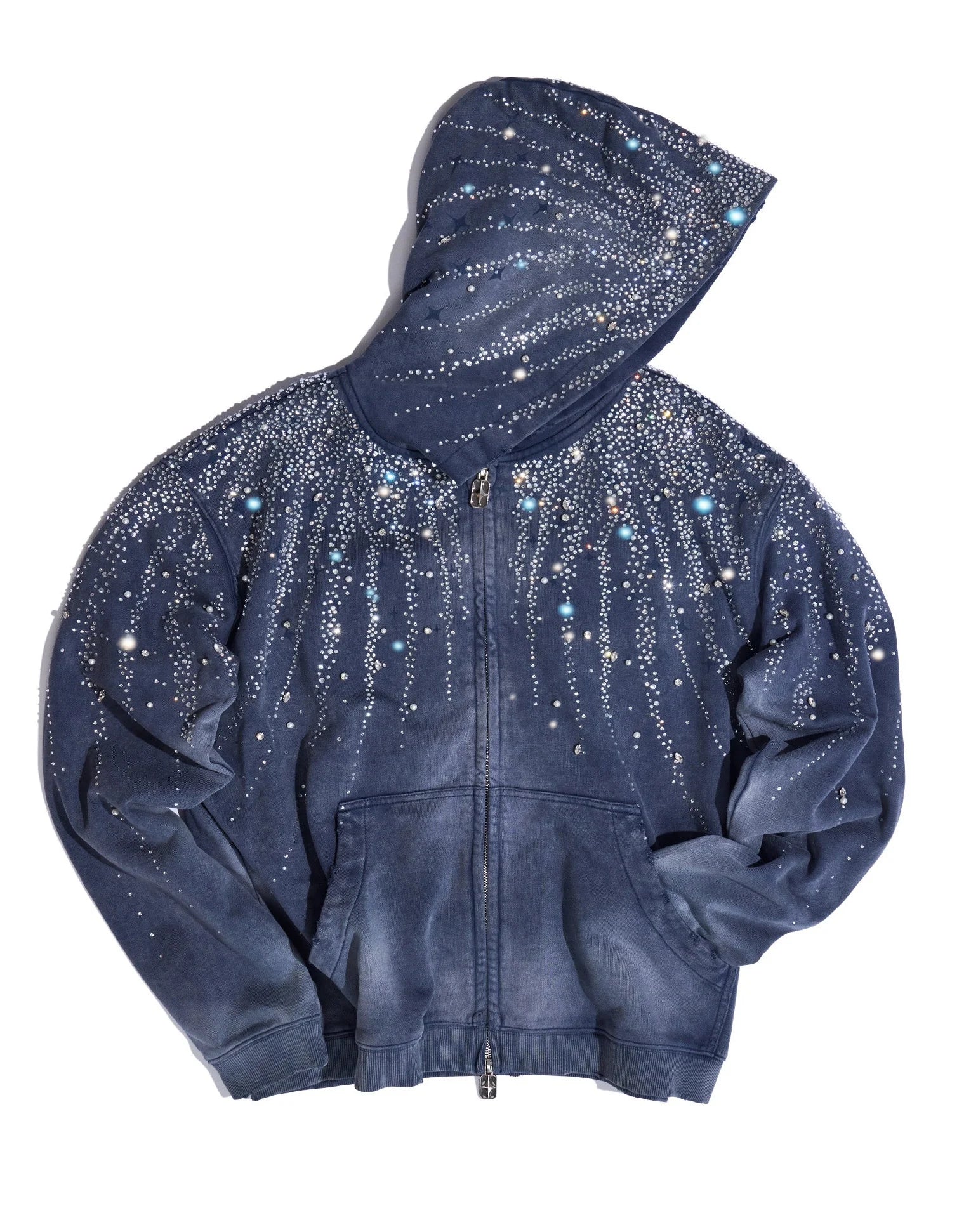 Birth Of a Royal Child 20K Stellar Diamond Hoodie Blue