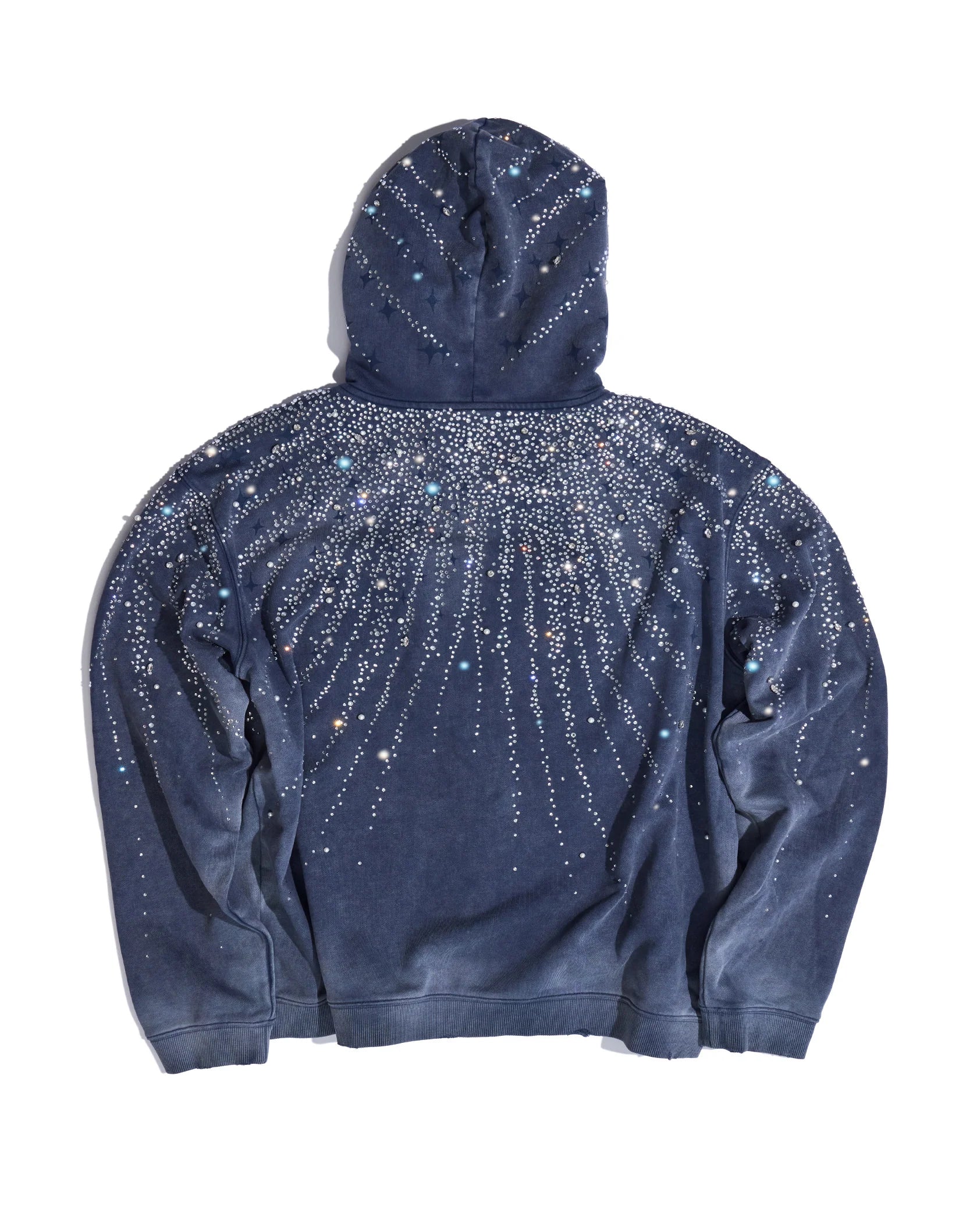Birth Of a Royal Child 20K Stellar Diamond Hoodie Blue