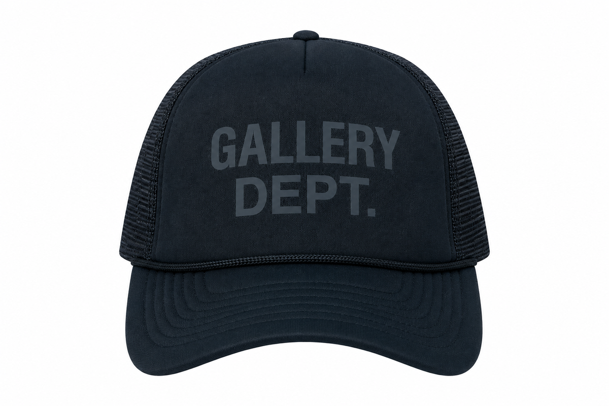 GALLERY DEPT. Mesh Trucker Cap In Black