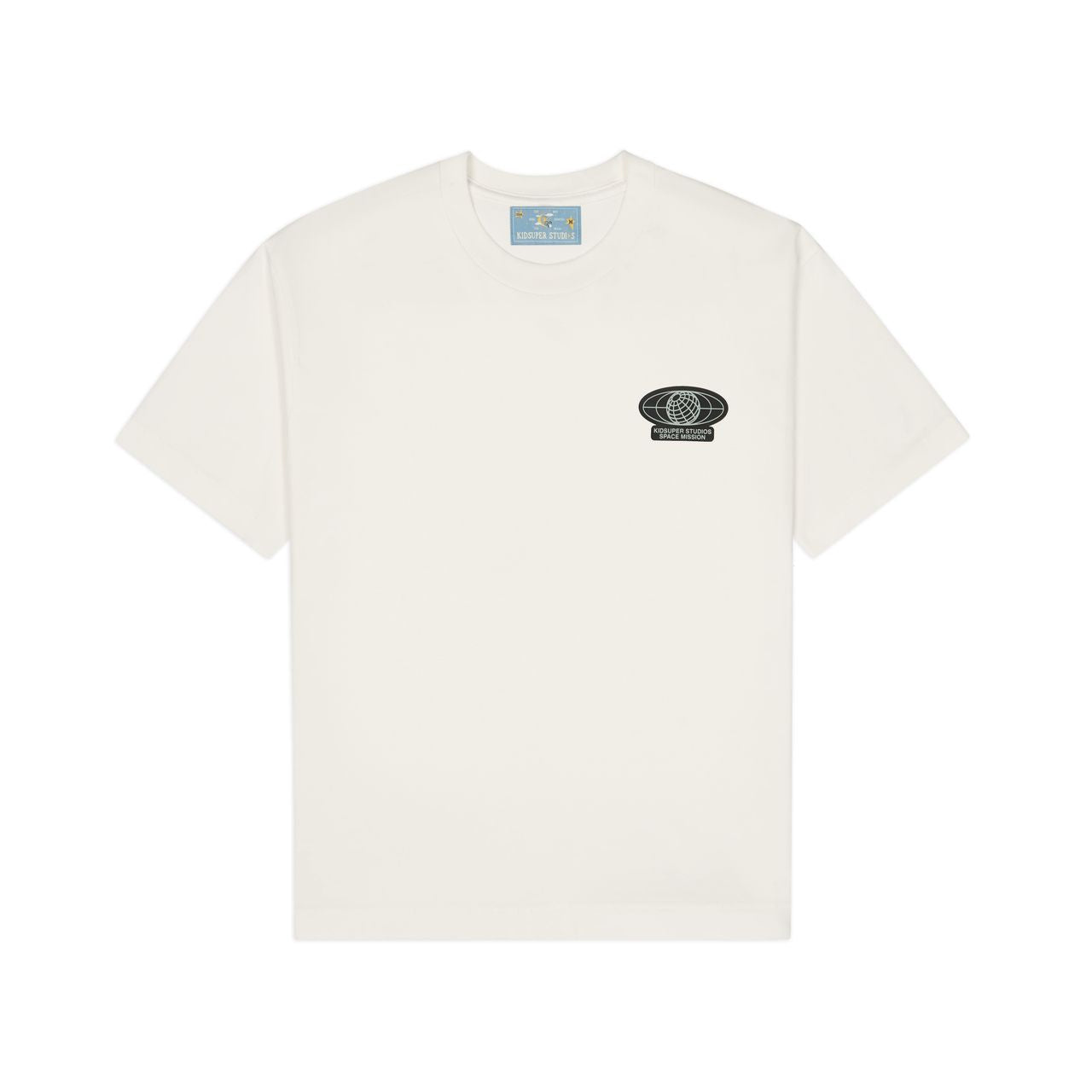 KID SUPER Globe Space program Tee White