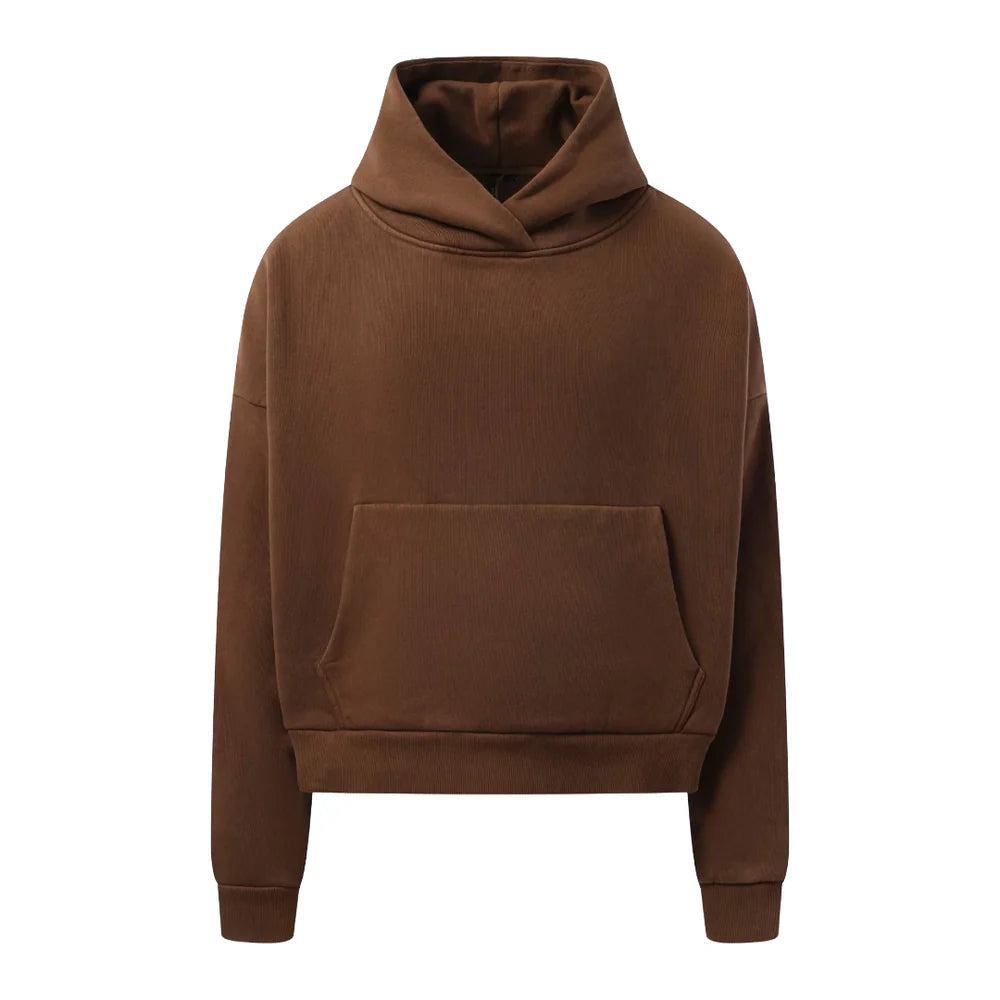 ENTIRE STUDIOS HEAVY HOODIE IN BRUNETTE