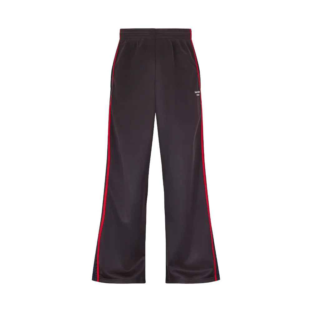 MARTINE ROSE WIDE LEG TRACKPANT IN BROWN