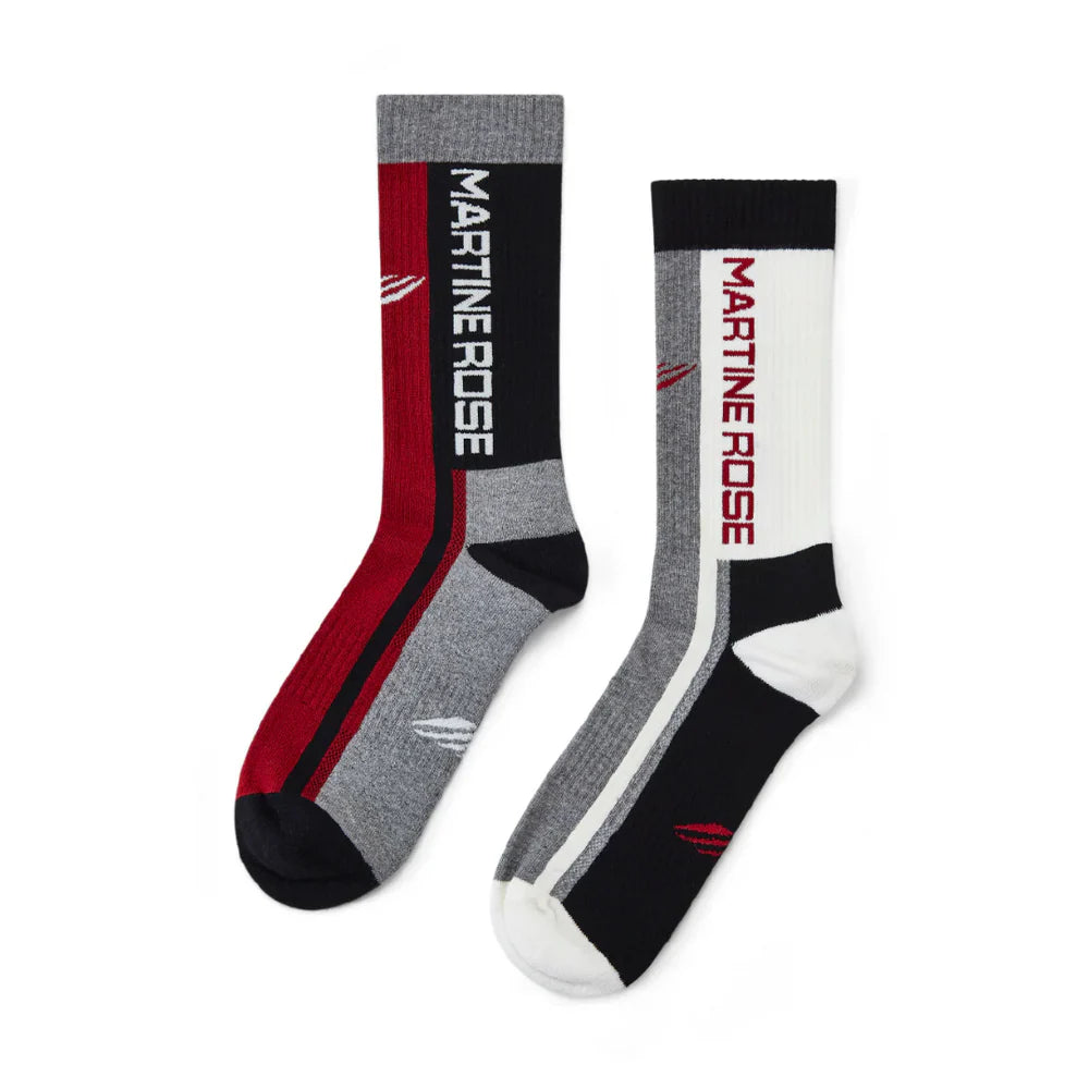 MARTINE ROSE SPORTS SOCK MULTIPACK in MULTICOLOUR
