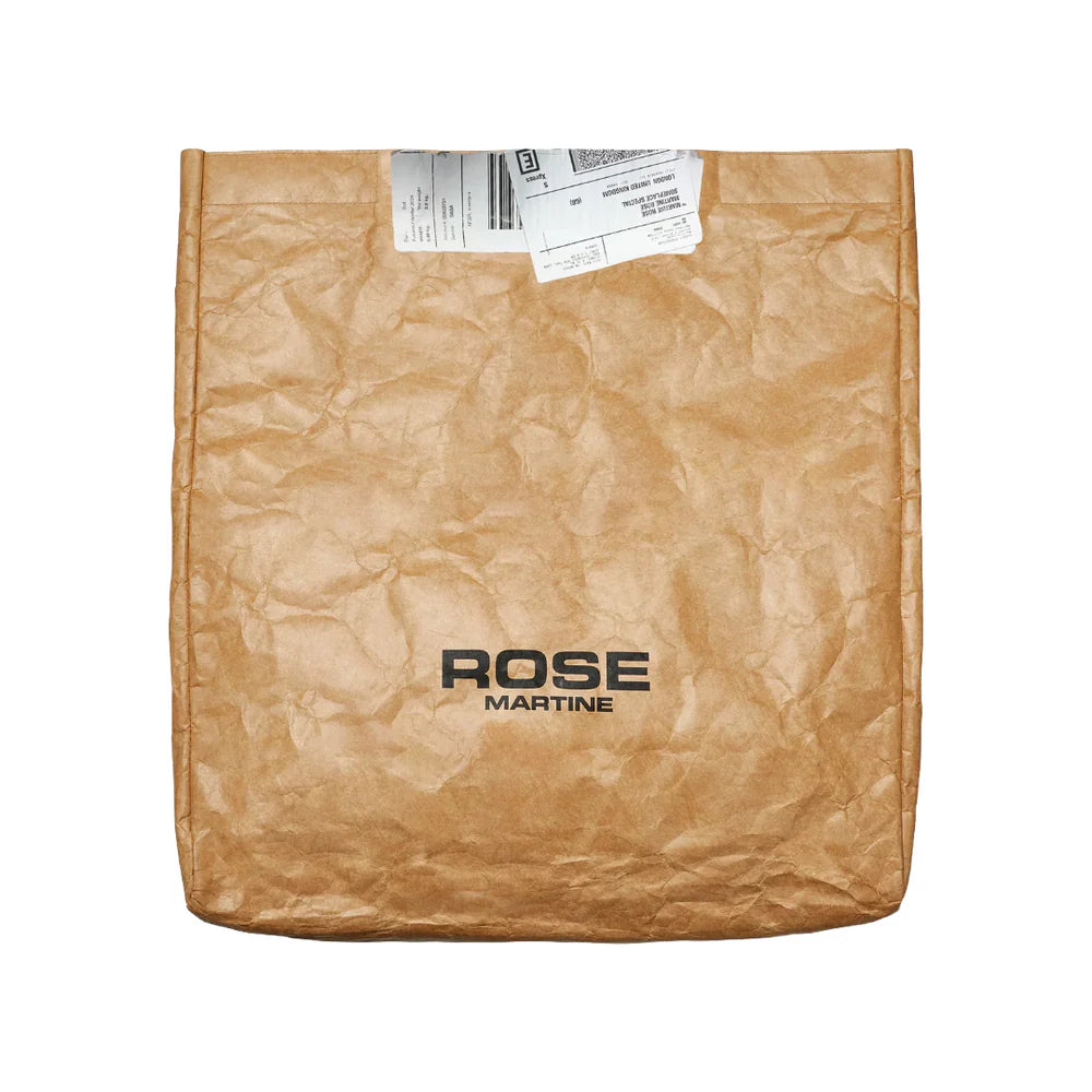 MARTINE ROSE FOLDABLE BAG YELLOW
