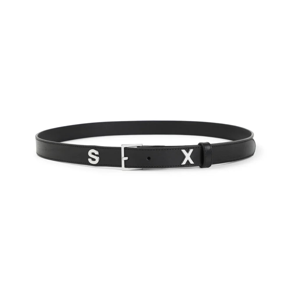 MARTINE ROSE SEX BELT BLACK