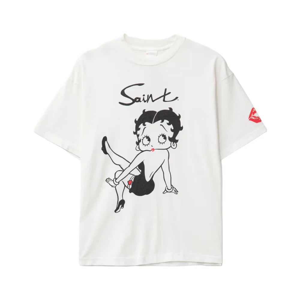 SAINT MICHAEL BETTY BOOP SHORT SLEEVE T-SHIRT