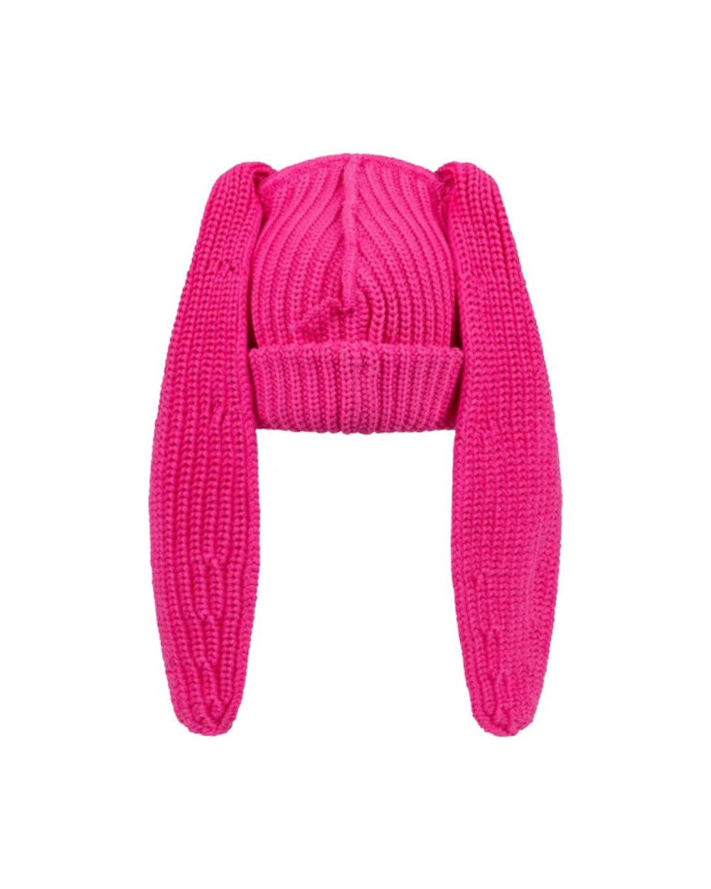 CHARLES JEFFREY LOVERBOY CHUNKY RABBIT BEANIE PINK