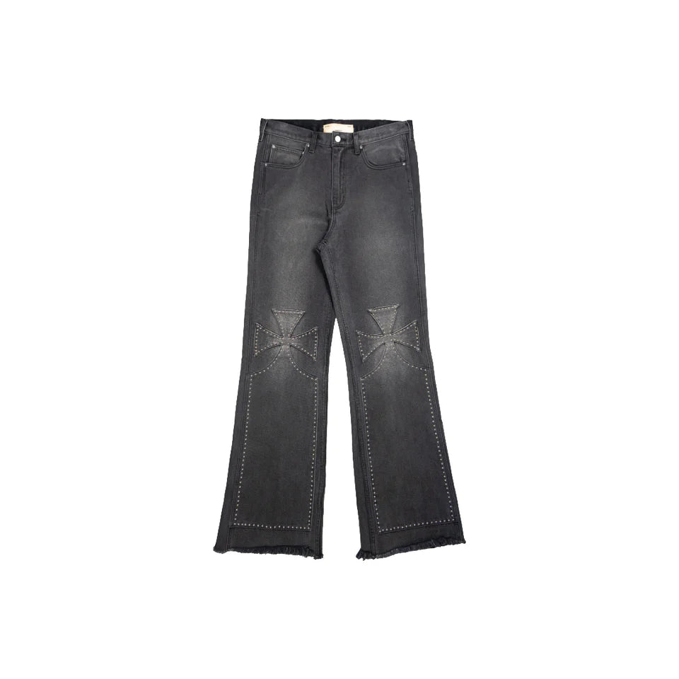 SEKRIT SAINTS STUDDED CHOPPER CARPENTER PANT
