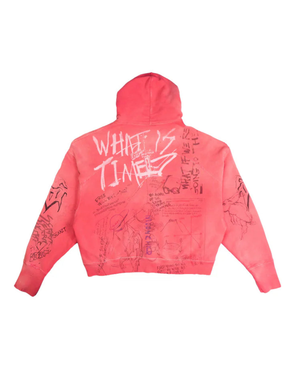 SEKRIT SAINTS TIME CAPSULE ZIP-UP HOODIE
