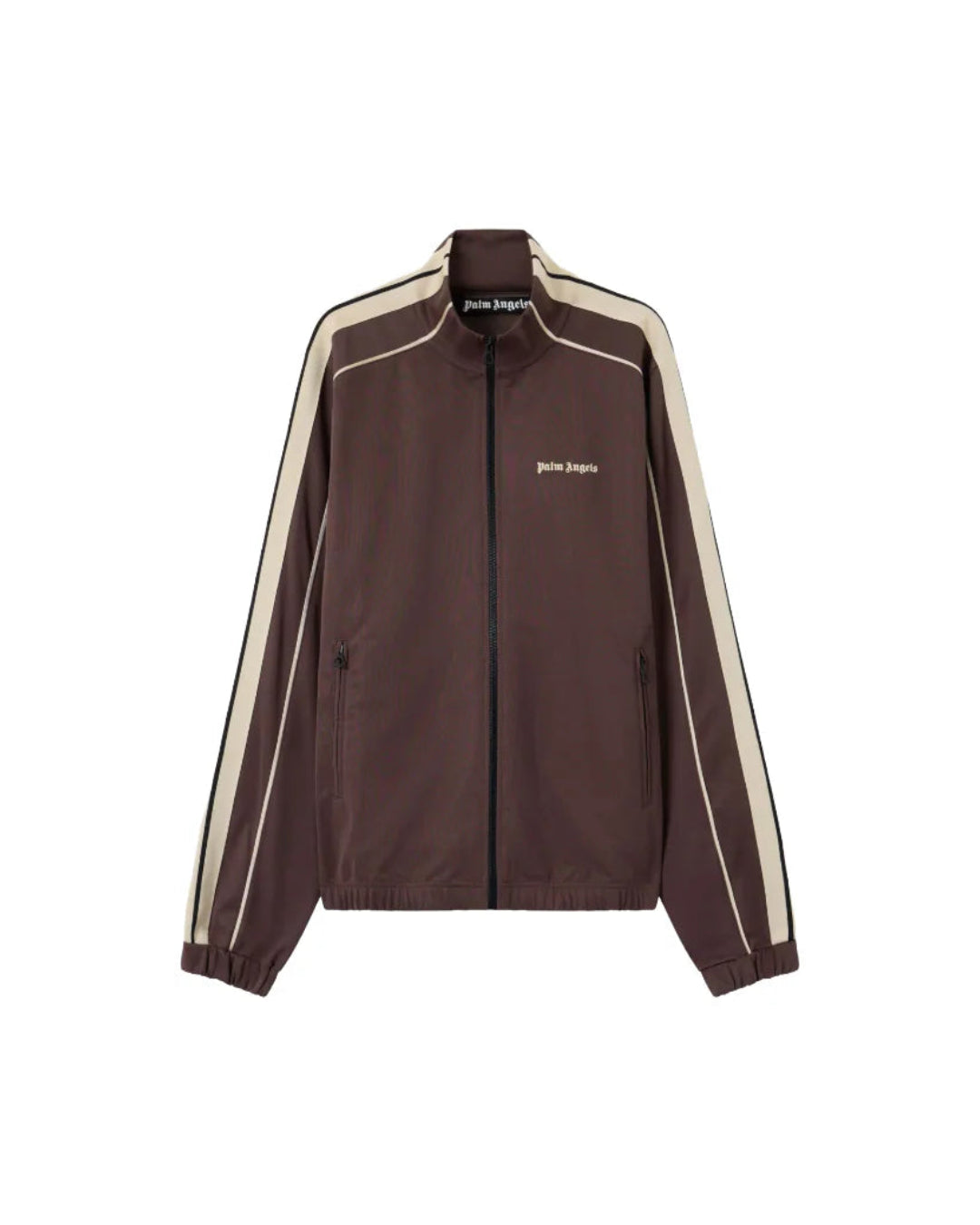 PALM ANGELS CLASSIC LOGO VINTAGE TRACK SET BROWN