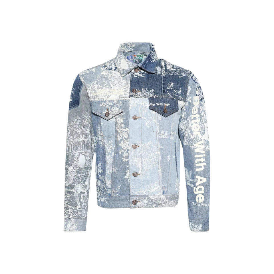 BETTER WITH AGE TERESA RECONSTRUCTED TRUCKER JACKET