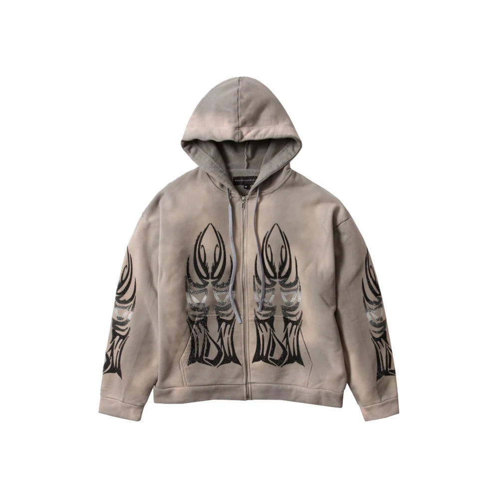 WHO DECIDES WAR WINGED ZIP UP