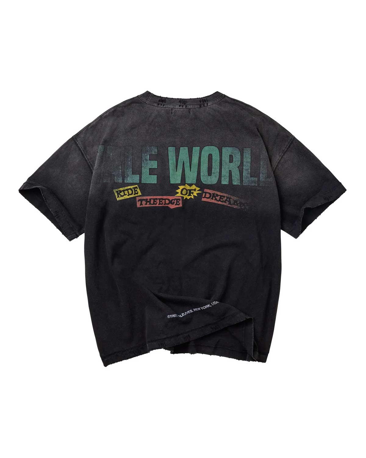 VALE SATURDAY BLING TEE BLACK