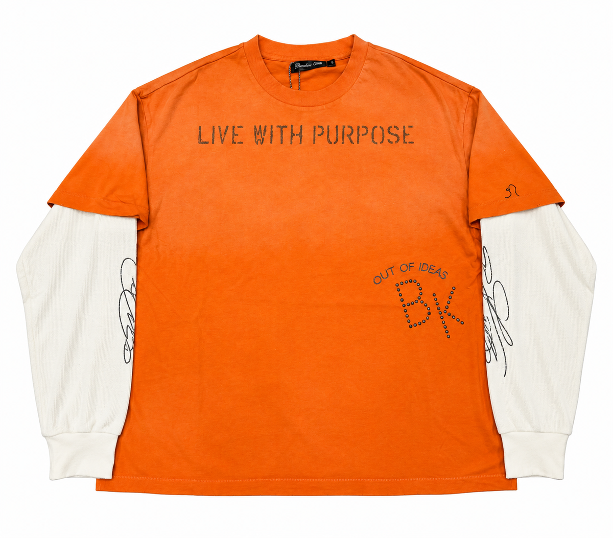 BOREDOM KILLS Purpose double tee orange