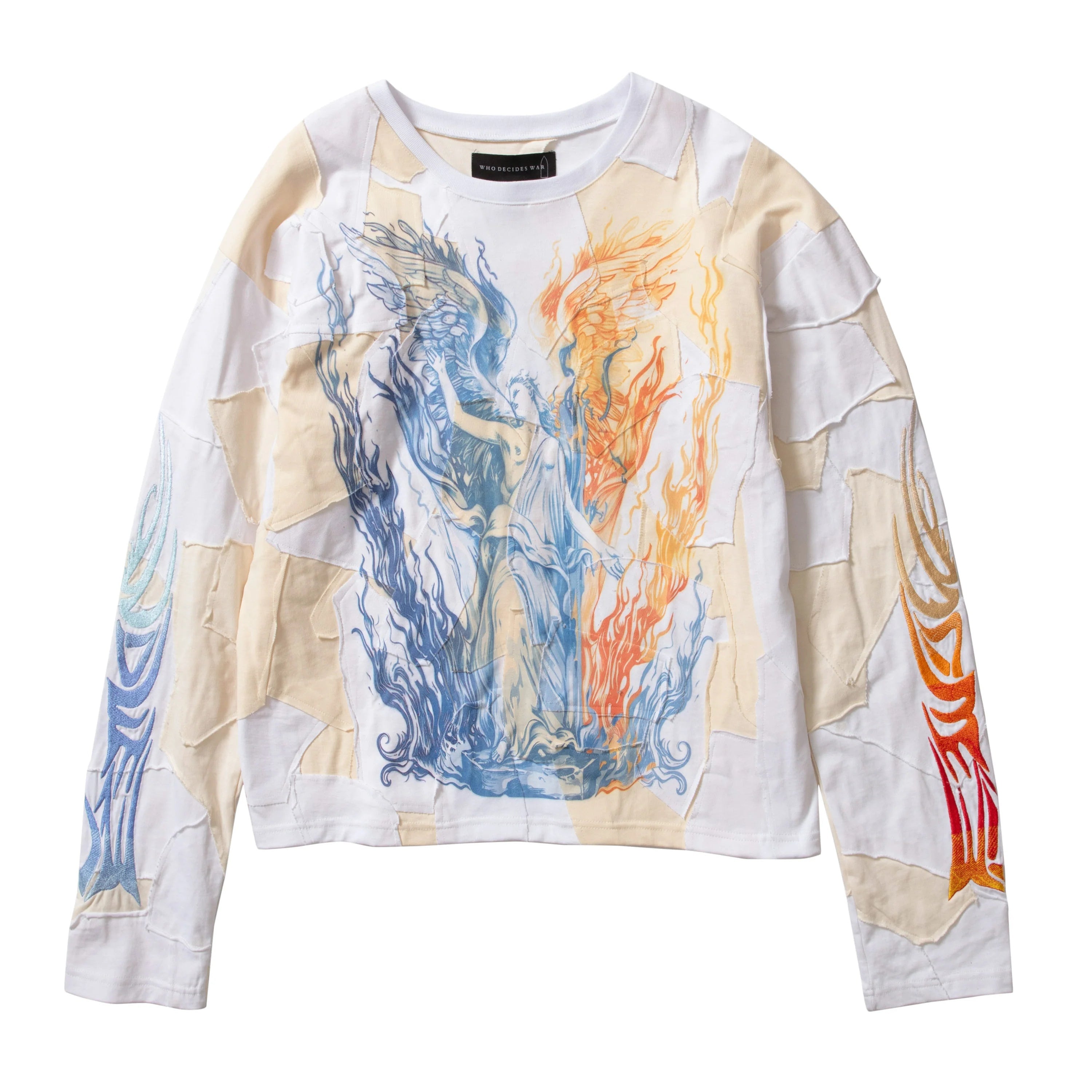 WHO DECIDES WAR PRECONDITION WINGED BORO LONG SLEEVE