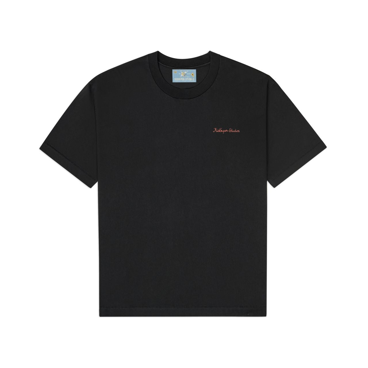 KID SUPER Dove pattern Tee Washed Black