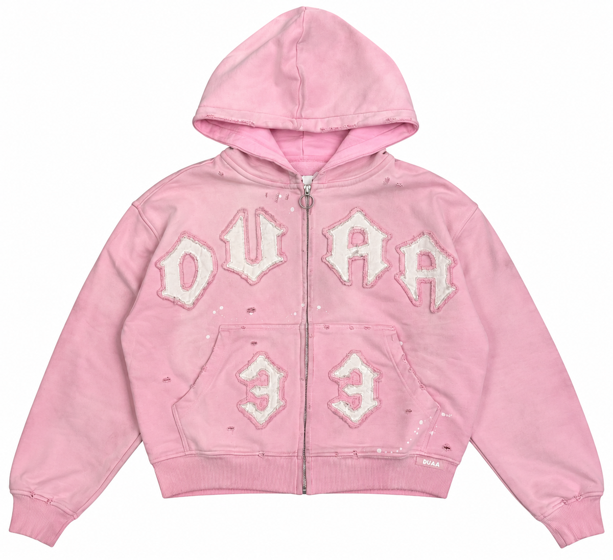 DUAA 33 PINK HOODIE