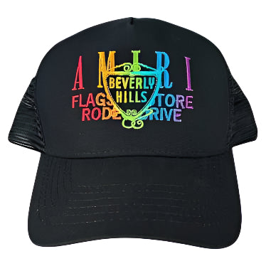 AMIRI BEVERLY HILLS TRUCKER HAT