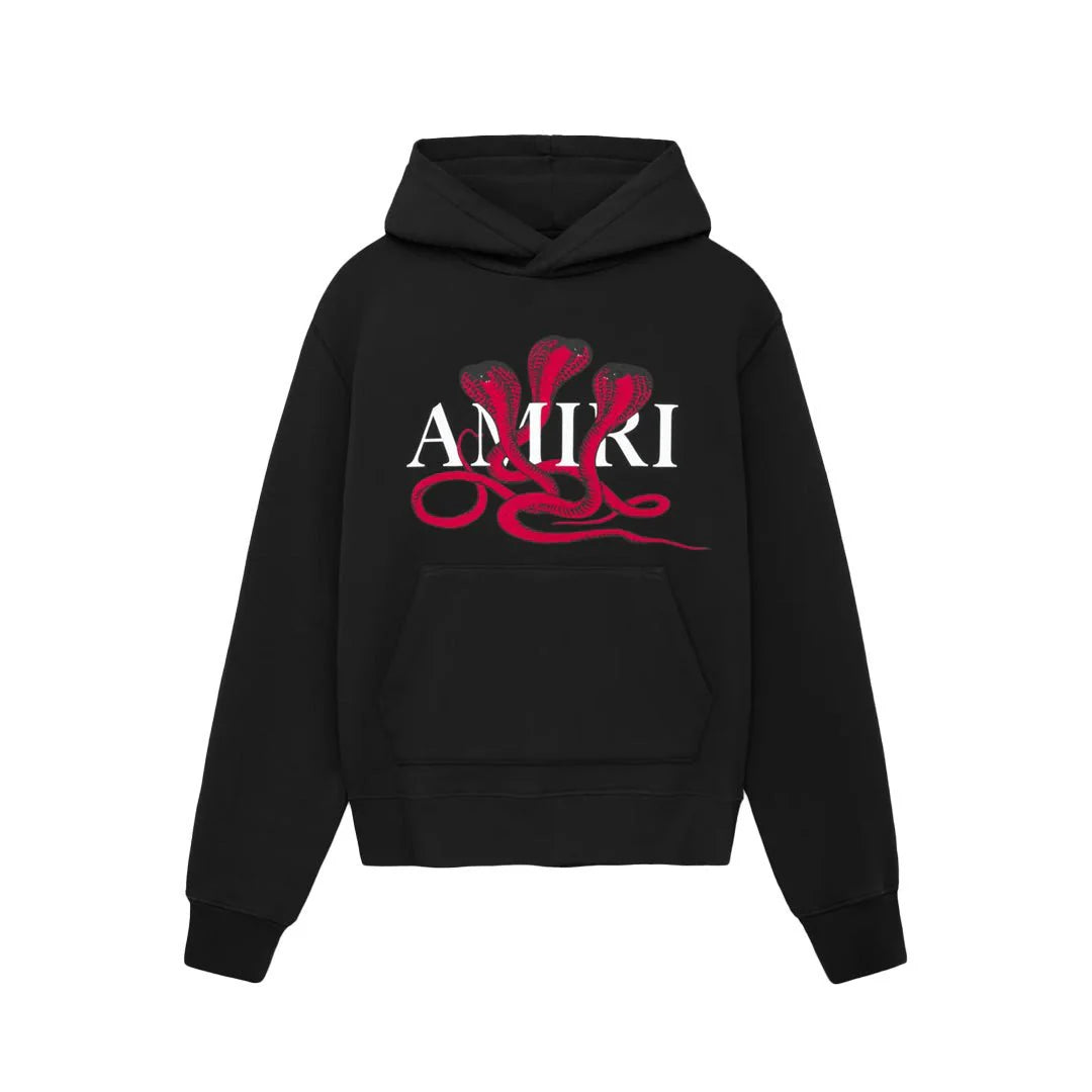 AMIRI Snake Hoodie Black Red