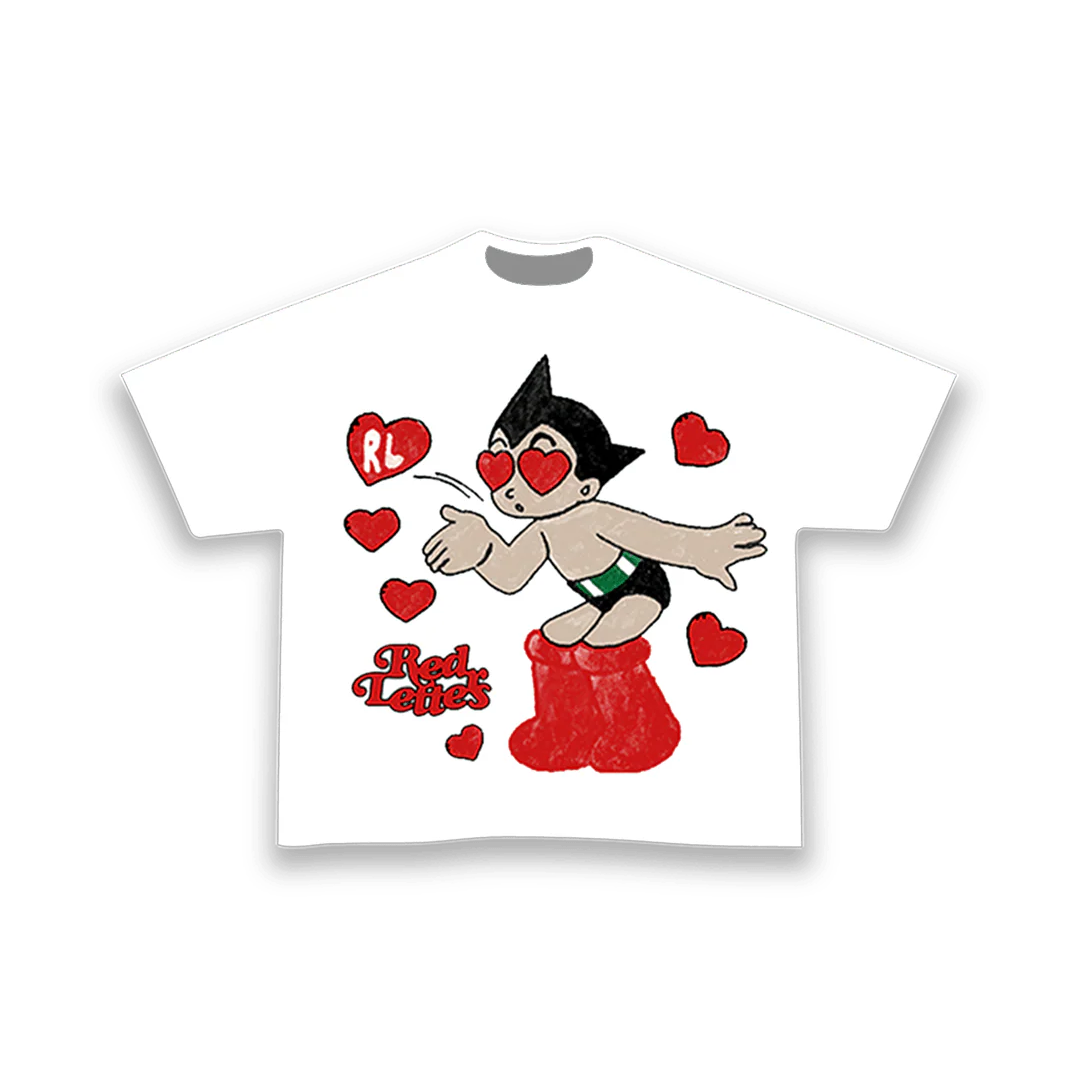 RED LETTERS ASTRO KISS TEE