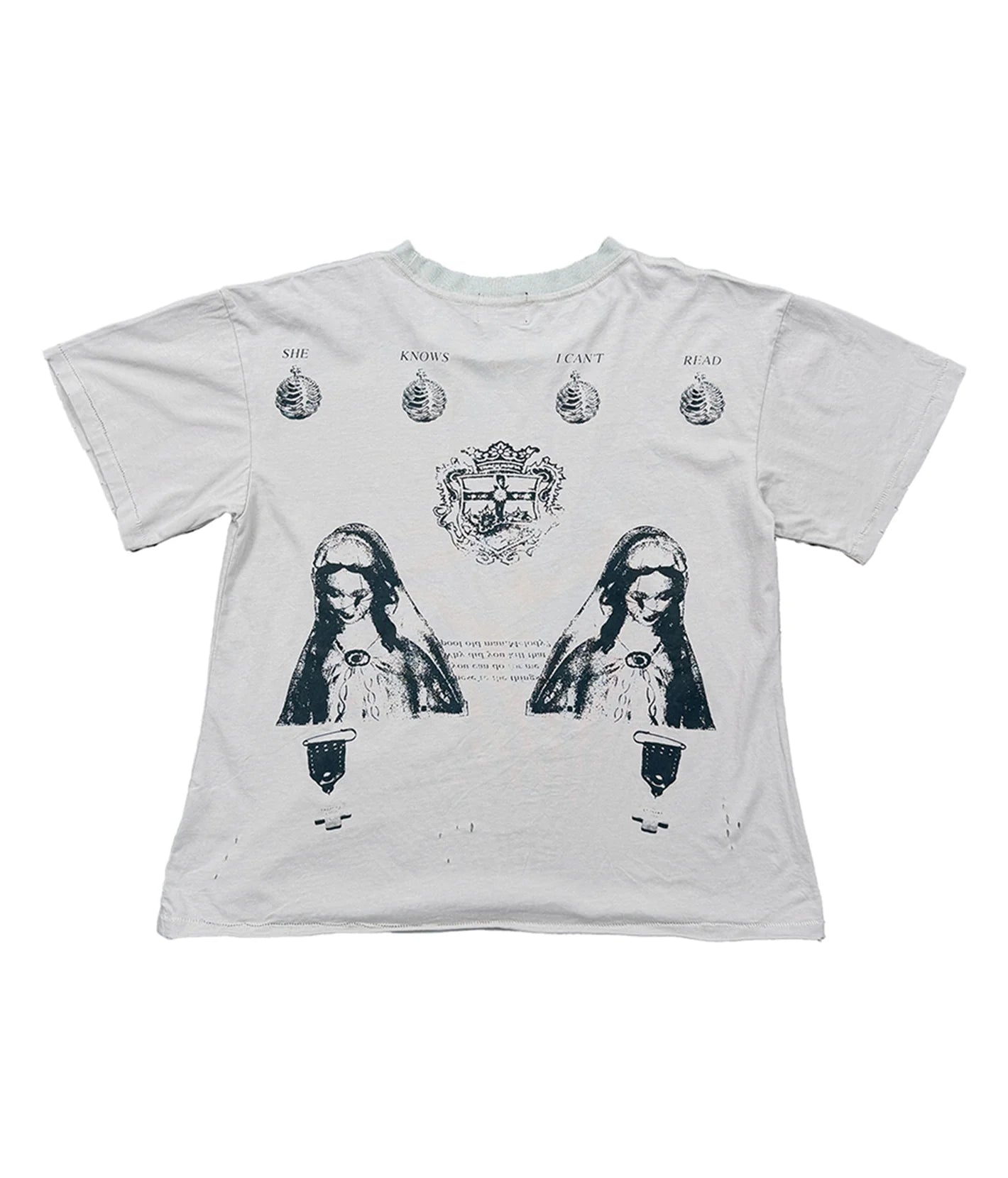 RICHILL Melancholy Dagger Frame Distressed Tee