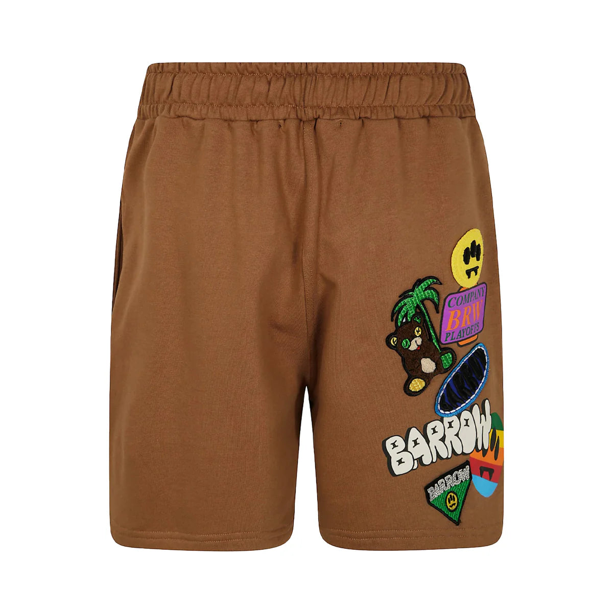 BARROW| BROWN PATCH SHORTS