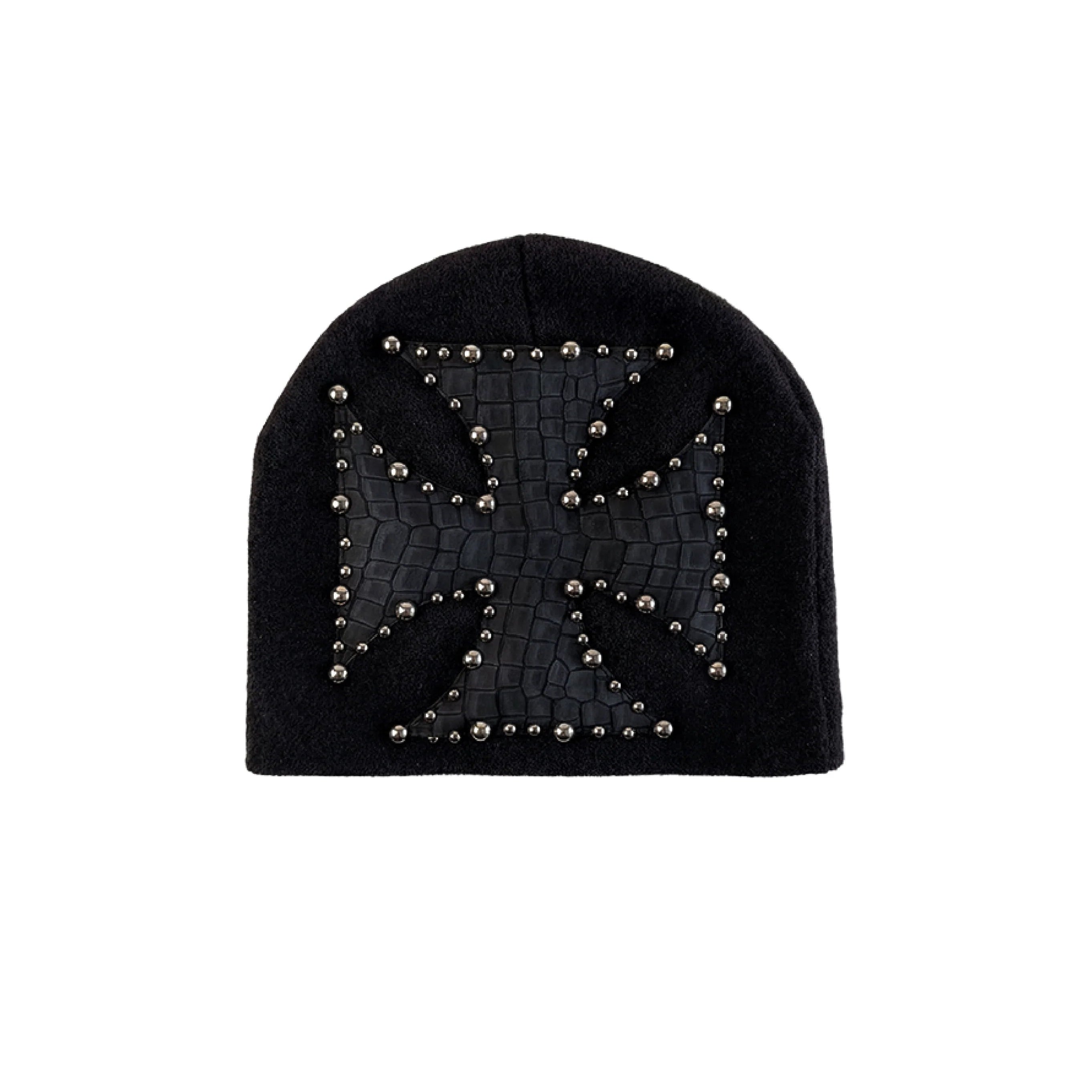JP SORROWS HYSTERIA EMBELLISHED BEANIE BLACK