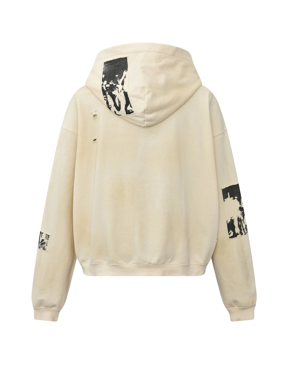 BIRTH OF ROYAL CHILD Flashlight Hoodie in White