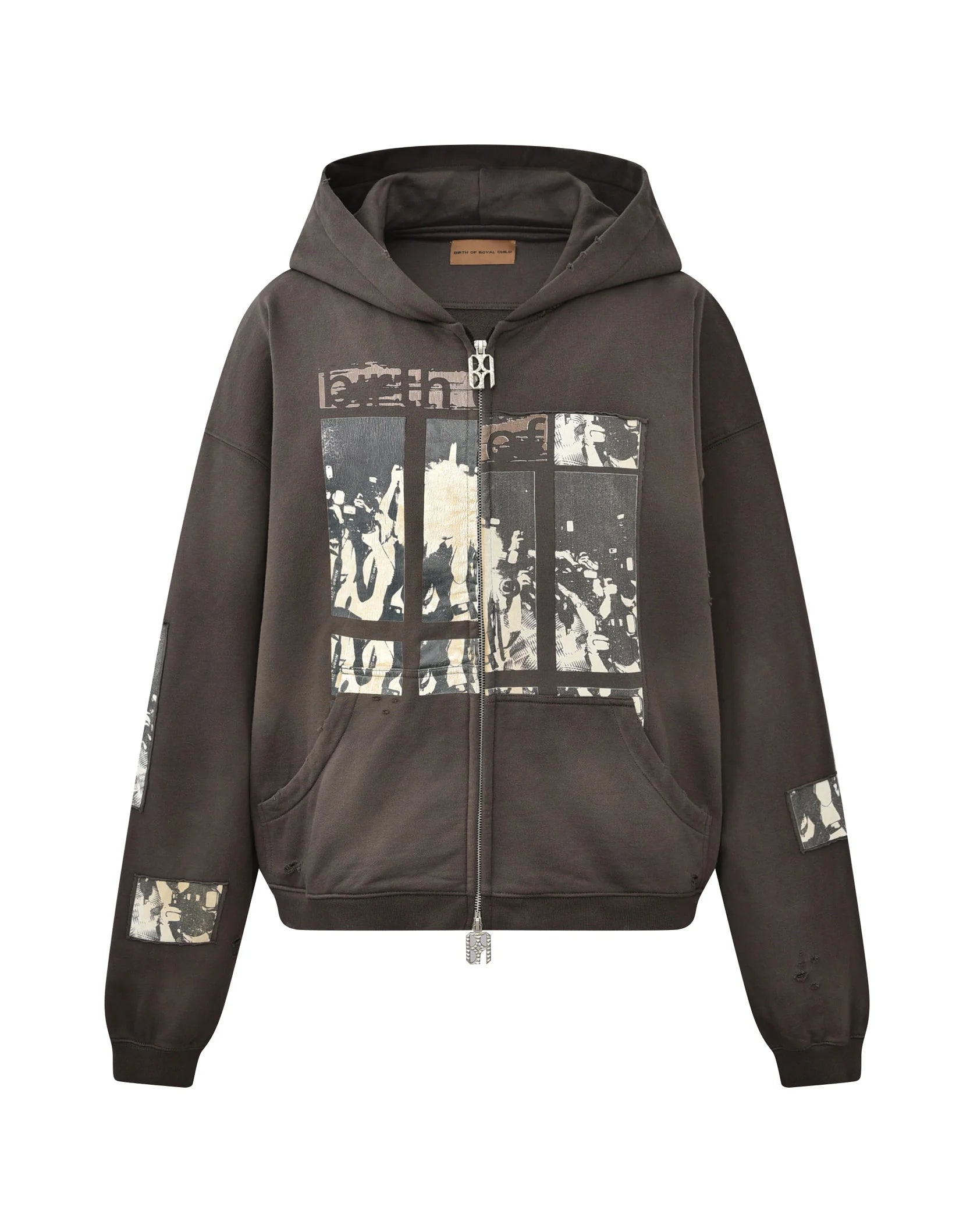 BIRTH OF ROYAL CHILD | Flash Light Hoodie in Black