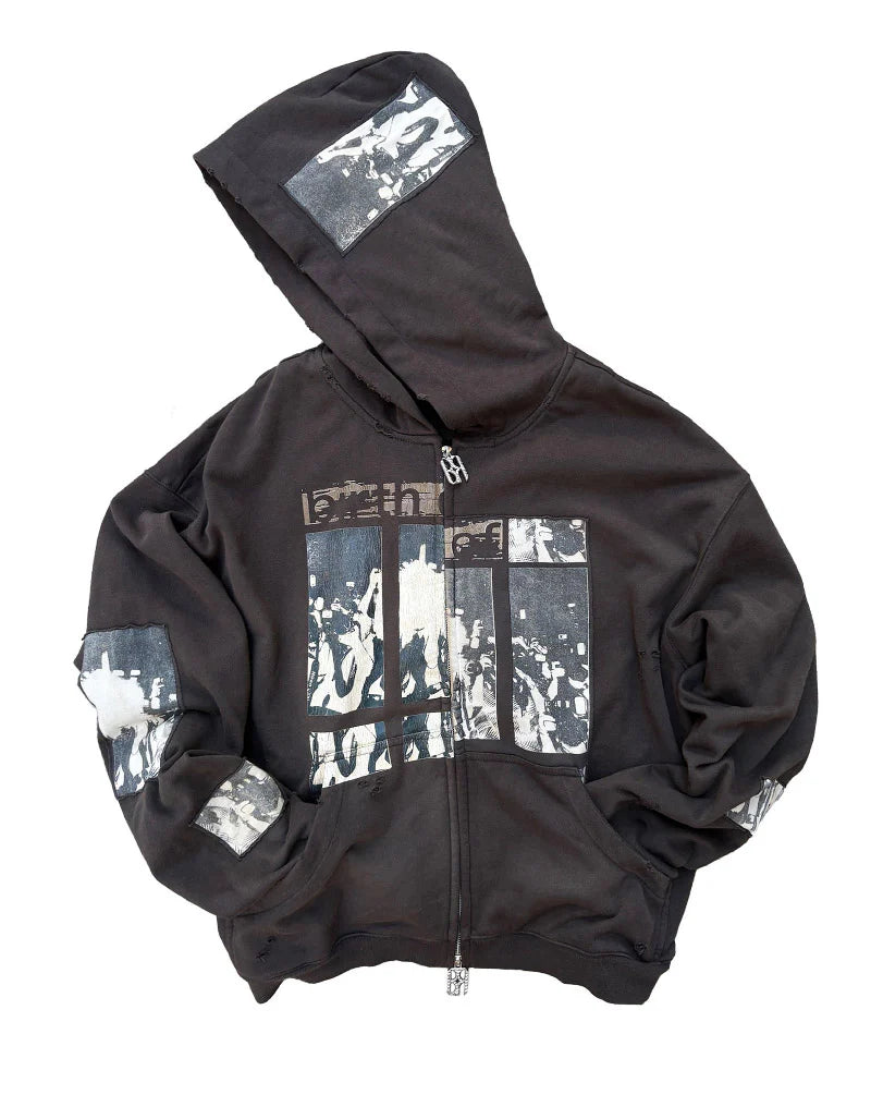BIRTH OF ROYAL CHILD | Flash Light Hoodie in Black