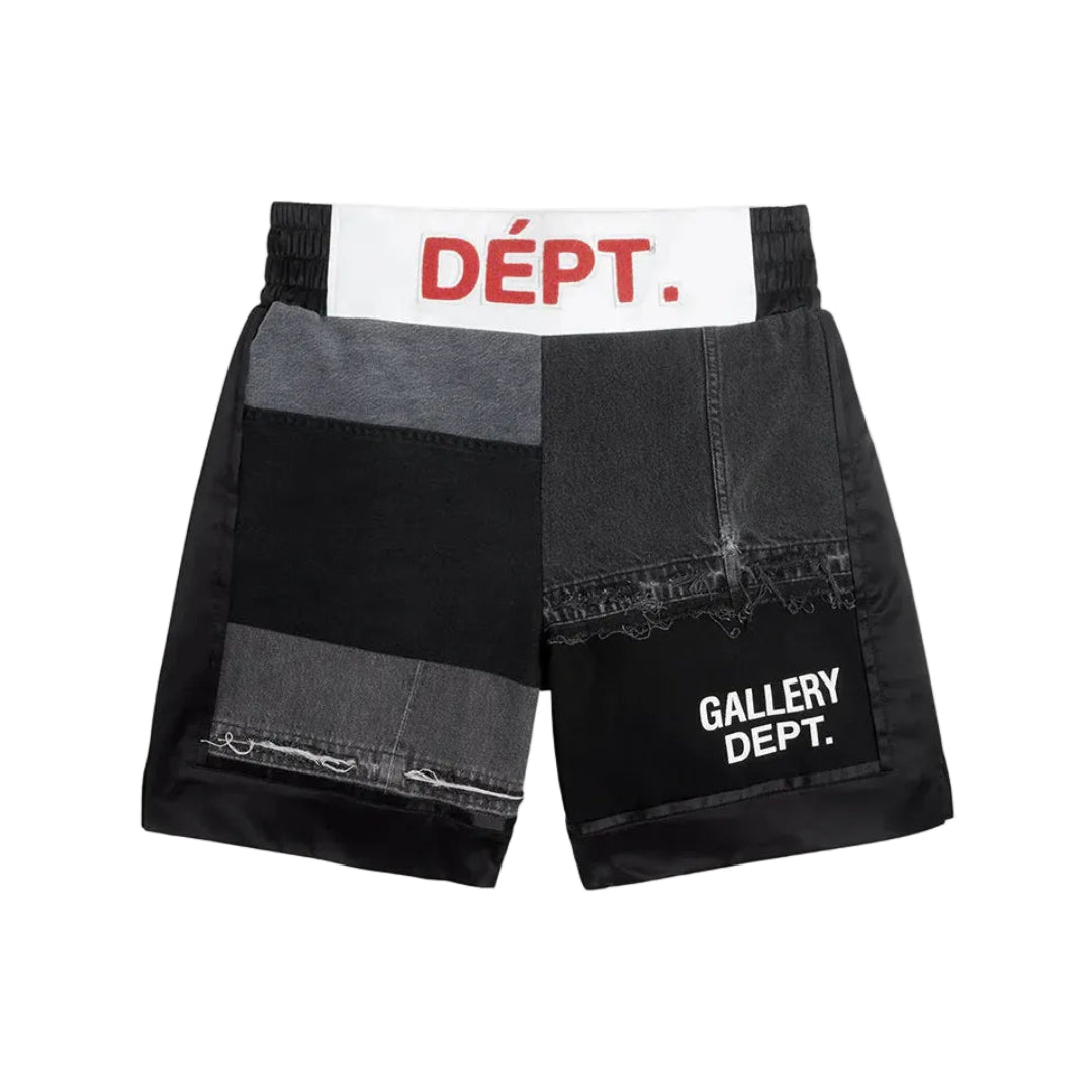 GALLERY DEPT. Boxing Trunks Black