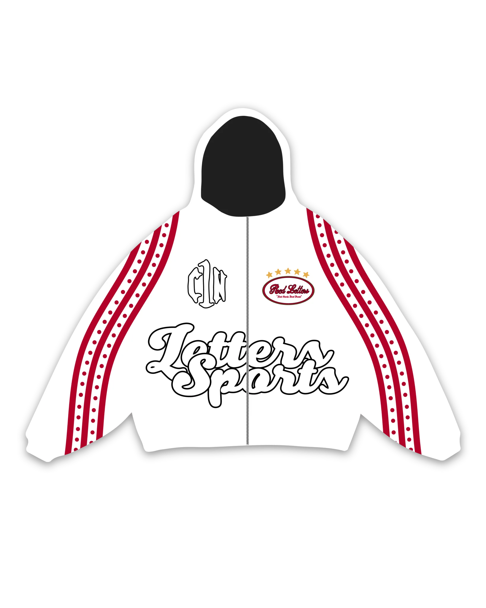 C1N x RL Zip Up - White