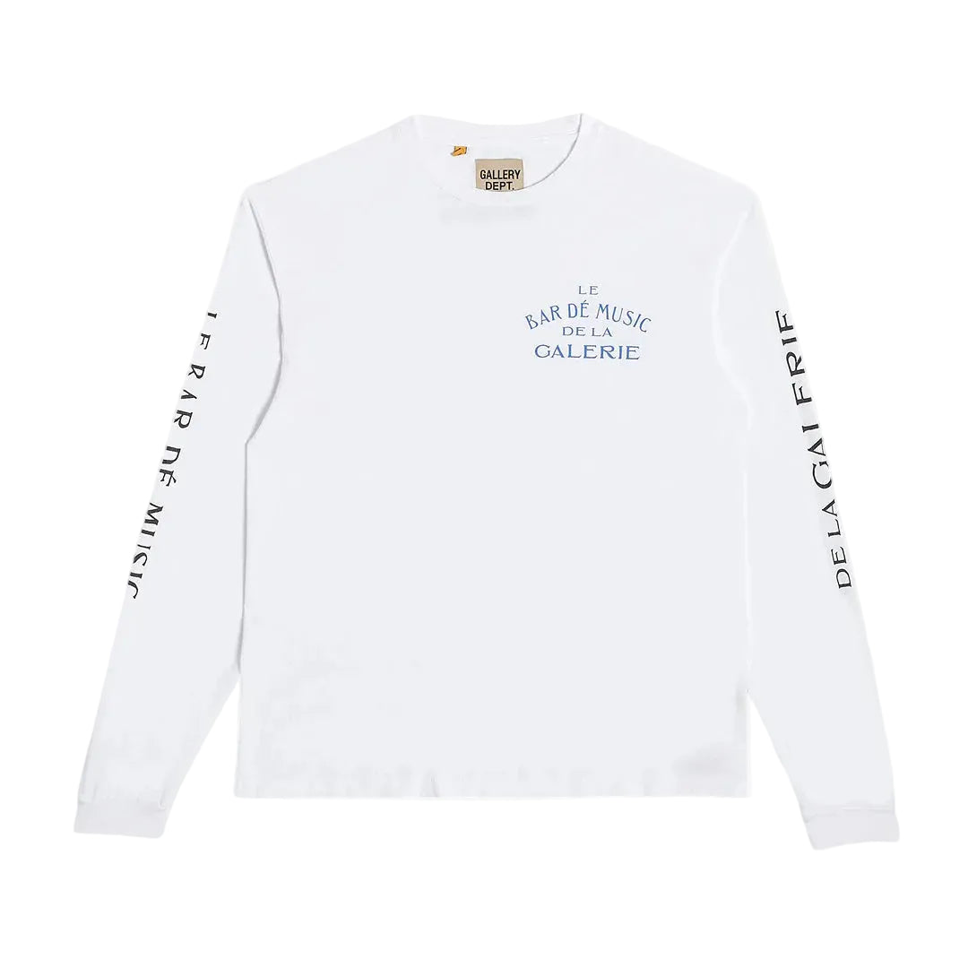 GALLERY DEPT. Le Bar Shop L/S Tee White