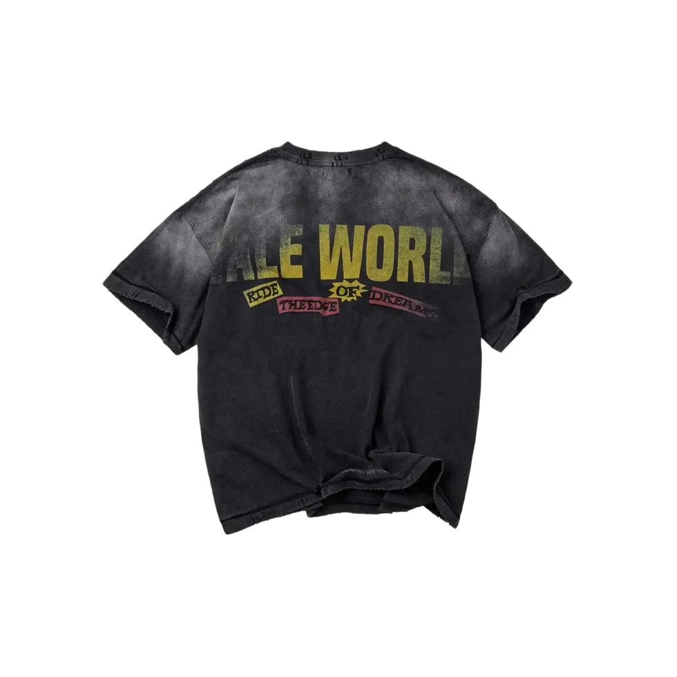 Vale Forever Newspaper Tee Black