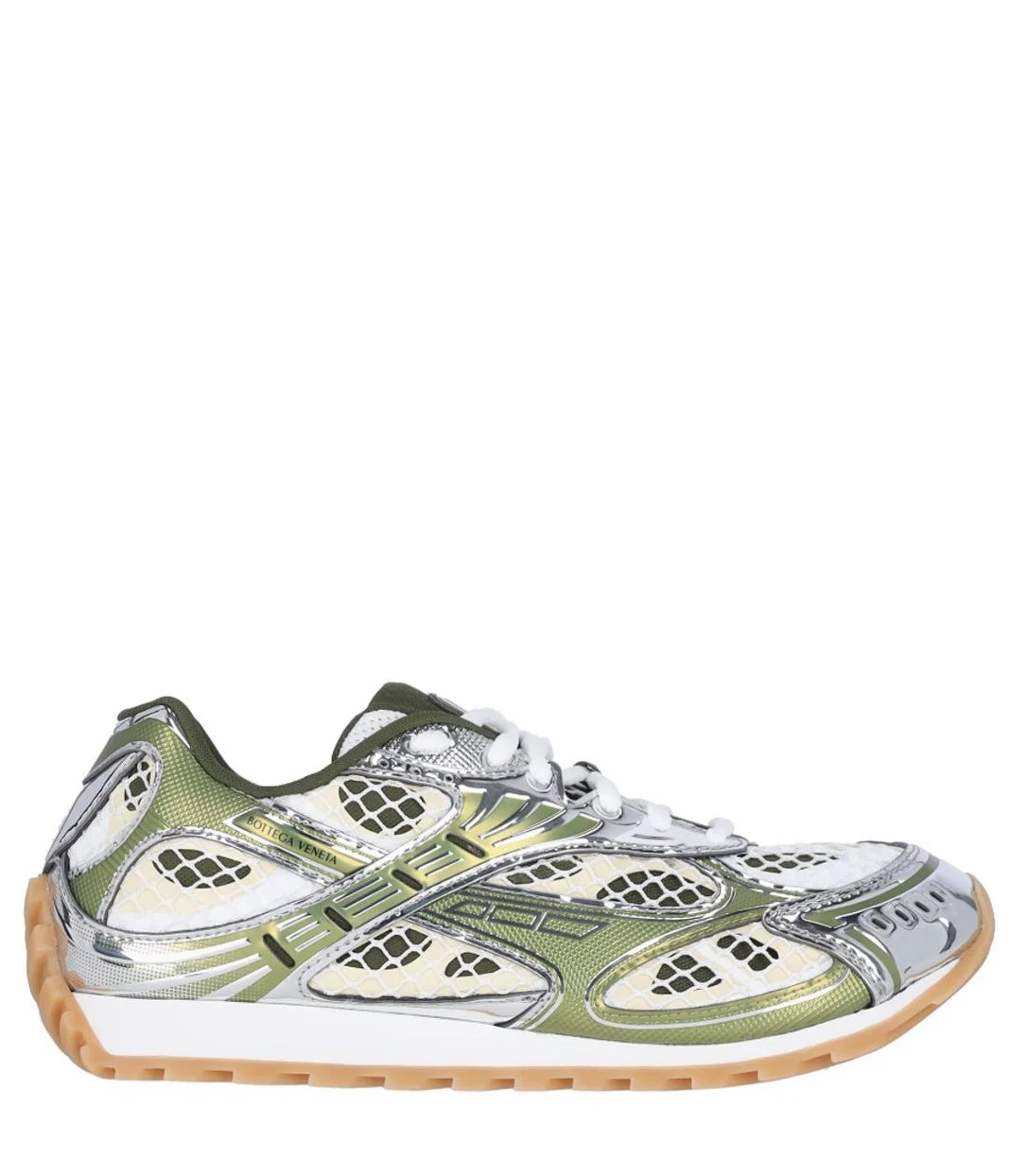 BOTTEGA VENETA ORBIT SNEAKER MUD/WHITE